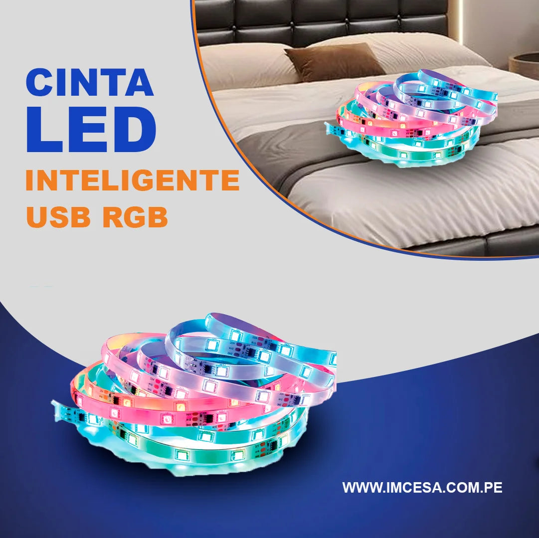 CINTA LED INTELIGENTE USB | RGB