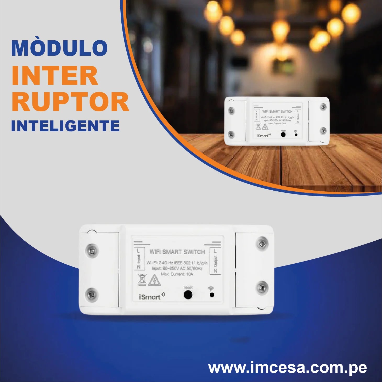 MÓDULO DE INTERRUPTOR INTELIGENTE