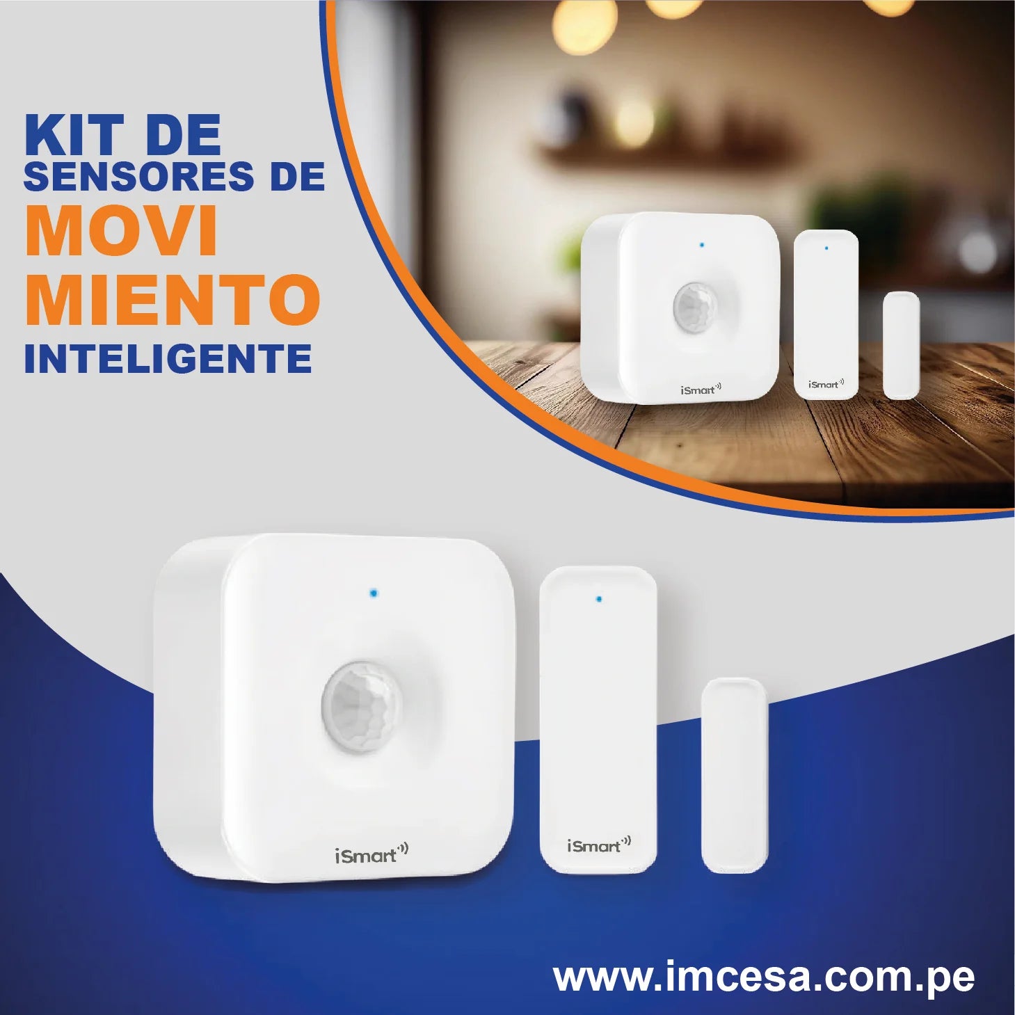 KIT DE SENSORES DE MOVIMIENTO ImcesaSMART